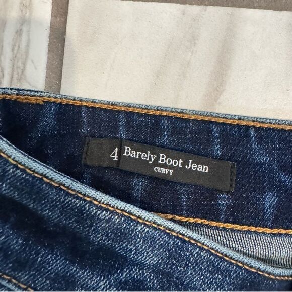 Talbots Barely Bootcut chaplain wash - new with tags size! Size 4 curvey fit! - Picture 11 of 14